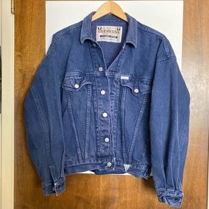 Vintage 80s Georges Marciano GUESS Jean Jacket